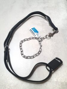 Laisse collier chien chiot 225x300 - L'éducation canine du chiot : lui faire accepter la laisse