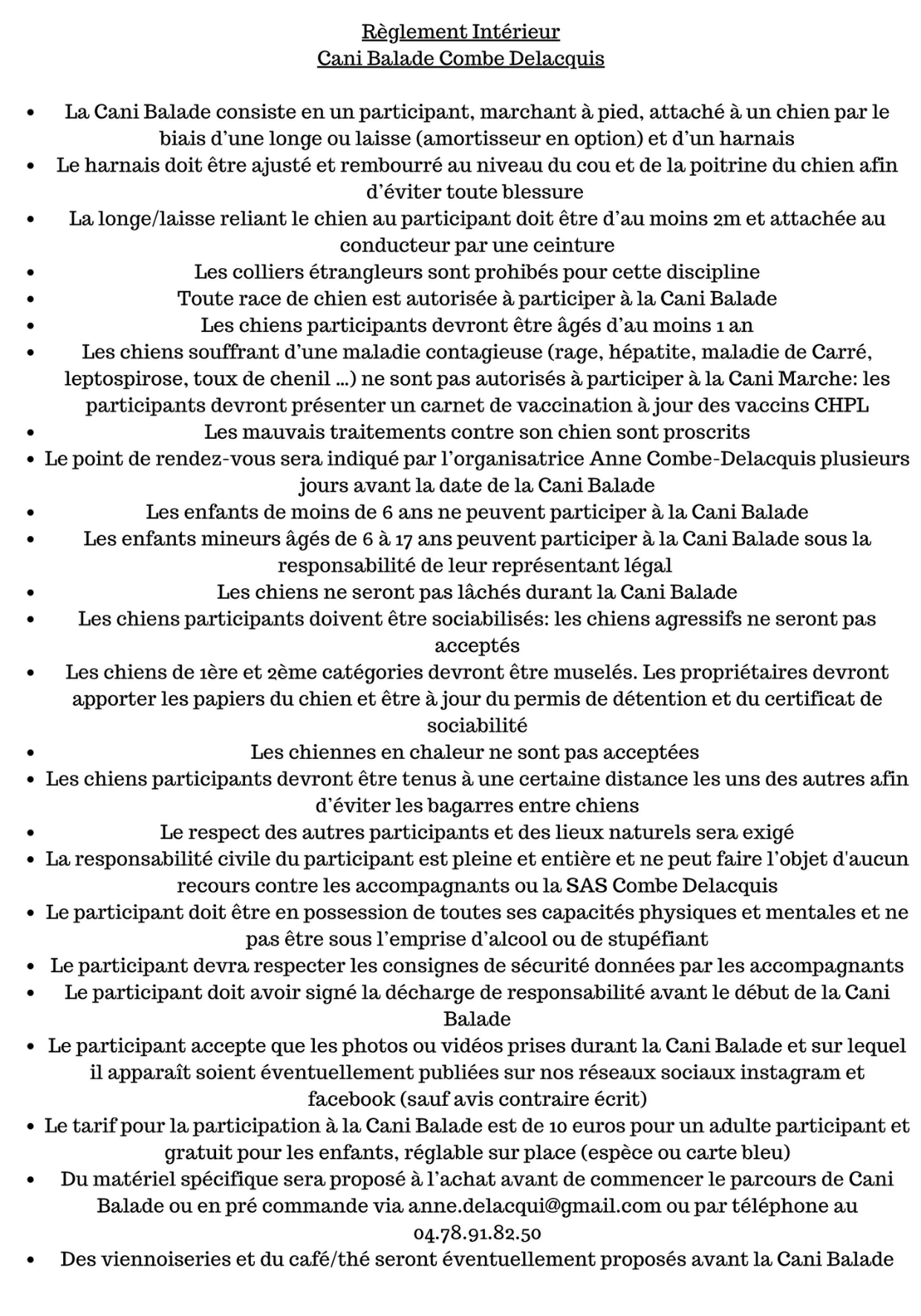 CANI RANDO 1 - La Cani-Marche ou Cani-balade : un loisir canin de groupe